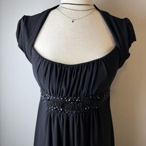 Bisou Bisou Michelle Bohbot Evening Winter Formal Homecoming Party Dress Sz 10